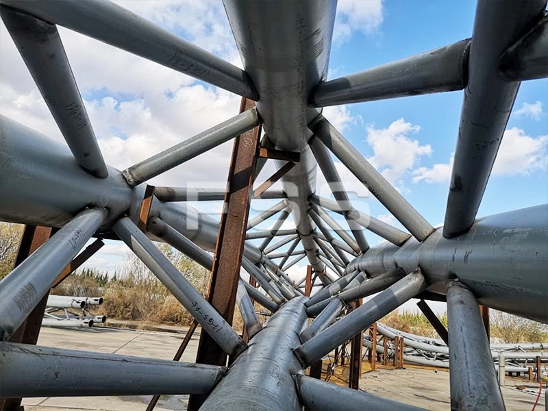 Steel Roof Trusses Construction 