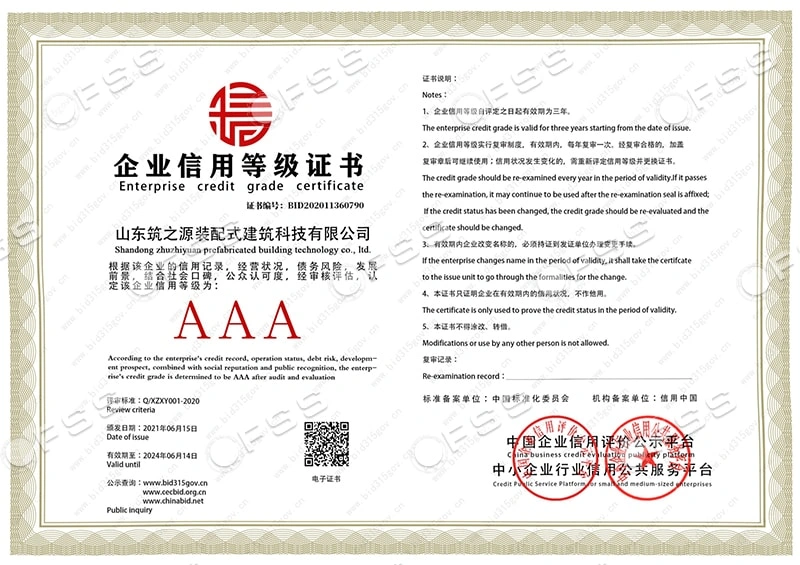 Certificates